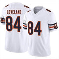 Trusc C.Bears #84 Colston Loveland Player F.U.S.E. Limited White Game  Stitched Jerseys
