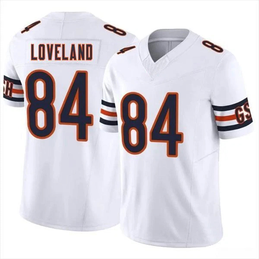 Trusc C.Bears #84 Colston Loveland Player F.U.S.E. Limited White Game  Stitched Jerseys