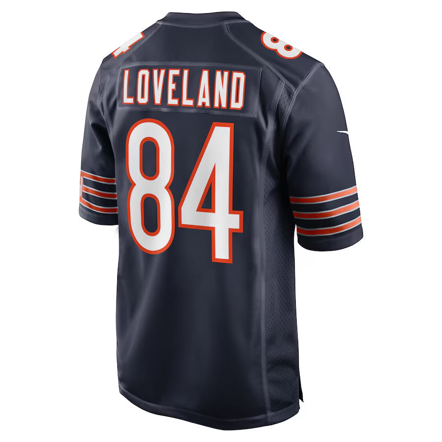 Trusc C.Bears #84 Colston Loveland Player Navy Home Game Stitched Jerseys