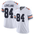 Trusc C.Bears #84 Colston Loveland Player White Alternate Classic Vapor Limited Stitched Jerseys