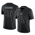 Trusc C.Bengals #30 Chase Brown Player Black RFLCTV Limited  Stitched Jerseys