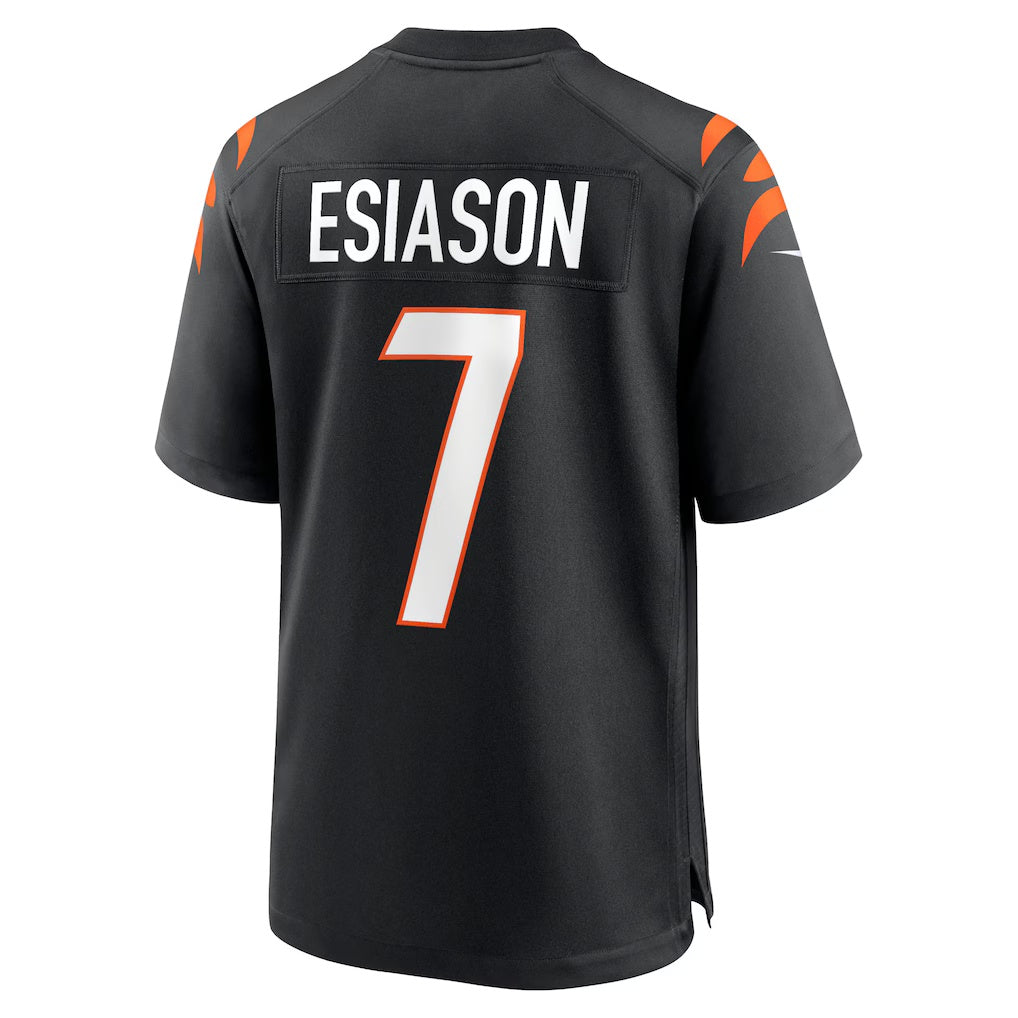 Trusc C.Bengals #7 Boomer Esiason Black Retired Player Stitched Jerseys