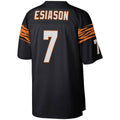 Trusc C.Bengals #7 Boomer Esiason Mitchell & Ness Black Legacy Replica Stitched Jerseys