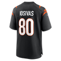 Trusc C.Bengals #80 Andrei Iosivas Black Team Game Stitched Jerseys