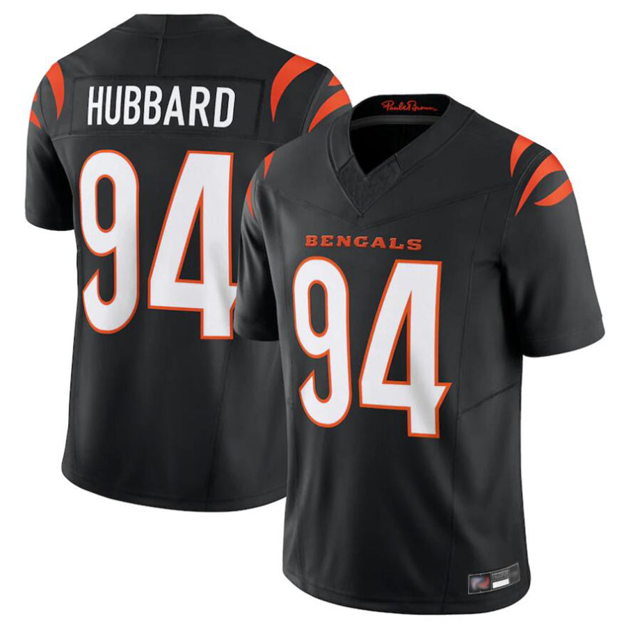 Trusc C.Bengals C.Bengals #94 Sam Hubbard Player Black Vapor F.U.S.E. Limited Stitched Jerseys