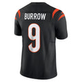 Trusc C.Bengals #9 Joe Burrow Player Black Vapor F.U.S.E. Limited Stitched Jerseys