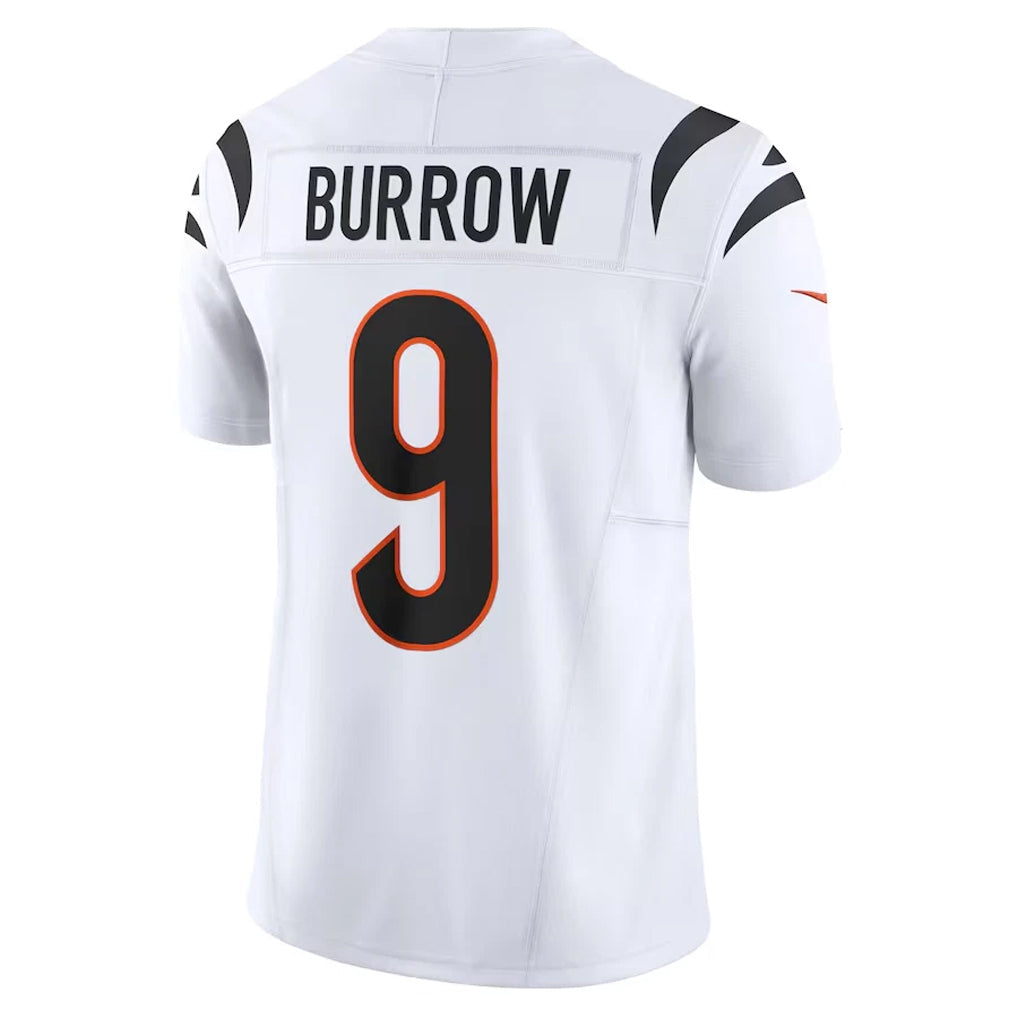 Trusc C.Bengals #9 Joe Burrow Player White Vapor F.U.S.E. Limited Stitched Jerseys