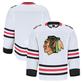 Trusc C.Blackhawks White Away Authentic Pro Jerseys