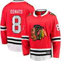 Trusc C.Blackhawks #8 Ryan Donato Red Home Breakaway Jerseys