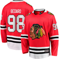 Trusc C.Blackhawks #98 Connor Bedard Red Home Breakaway Player Jerseys