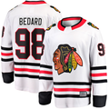 Trusc C.Blackhawks #98 Connor Bedard White Away Breakaway Player Jerseys