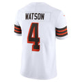 Trusc C.Browns #4 Deshaun Watson White 2021 Alternate Vapor Limited Stitched Jerseys