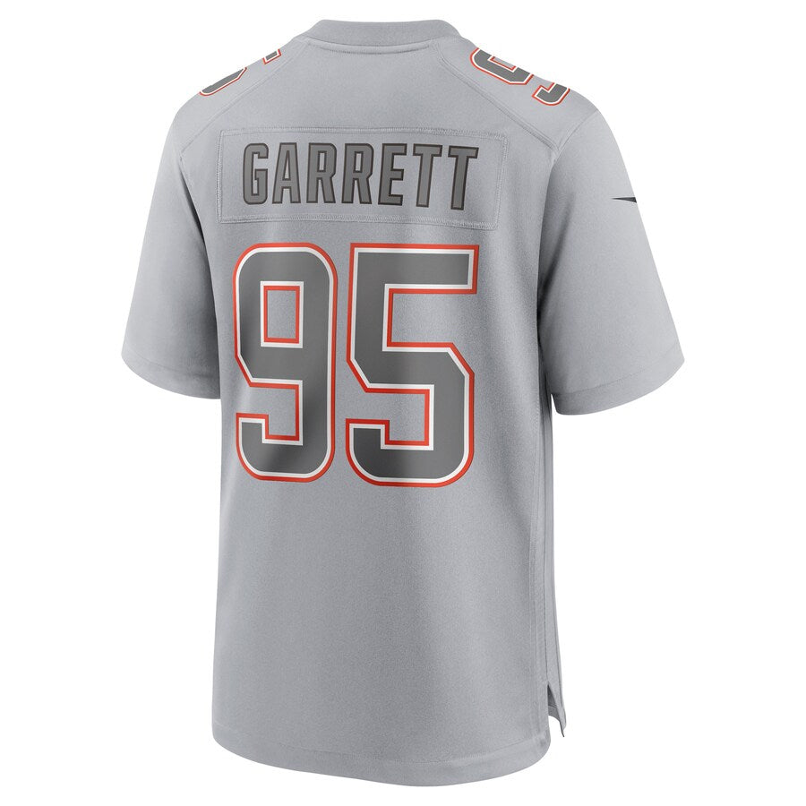Trusc C.Browns #95 Myles Garrett Player Gray Fashion Game Stitched Jerseys