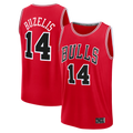Trusc C.Bulls #14 Matas Buzelis Red Fast Break Replica Player Jerseys - Icon Edition