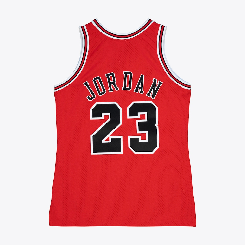 Trusc C.Bulls #23 Michael Jordan Mitchell & Ness Red 1997-98 Authentic Jerseys