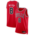 Trusc C.Bulls #8 Caleb Wilson Red 2026 Draft Swingman Jerseys - Icon Edition