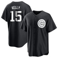 Trusc C.Cubs #15 Carson Kelly Player Black Game Stitched Jerseys