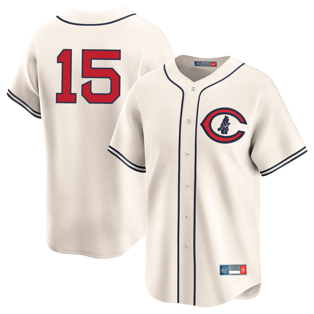Trusc C.Cubs #15 Carson Kelly Player Cream Field of Dreams Limited Home Game Stitched Jerseys