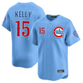 Trusc C.Cubs #15 Carson Kelly Player Light Blue Limited Home Stitched Jerseys