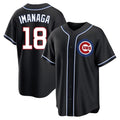Trusc C.Cubs #18 Shota Imanaga Player Black Fashion Out Game Stitched Jerseys
