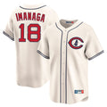 Trusc C.Cubs #18 Shota Imanaga Player Cream Field of Dreams Limited Home Game Stitched Jerseys