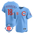 Trusc C.Cubs #18 Shota Imanaga Player Light Blue 150th Anniversary Limited Home Stitched Jerseys