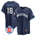 Trusc C.Cubs #18 Shota Imanaga Player Navy 150th Anniversary City Connect Home Game Stitched Jerseys
