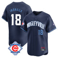Trusc C.Cubs #18 Shota Imanaga Player Navy City Connect 150th Anniversary Limited Home Stitched Jerseys