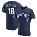 Trusc C.Cubs #18 Shota Imanaga Player Navy City Connect Limited Elite Home Stitched Jerseys