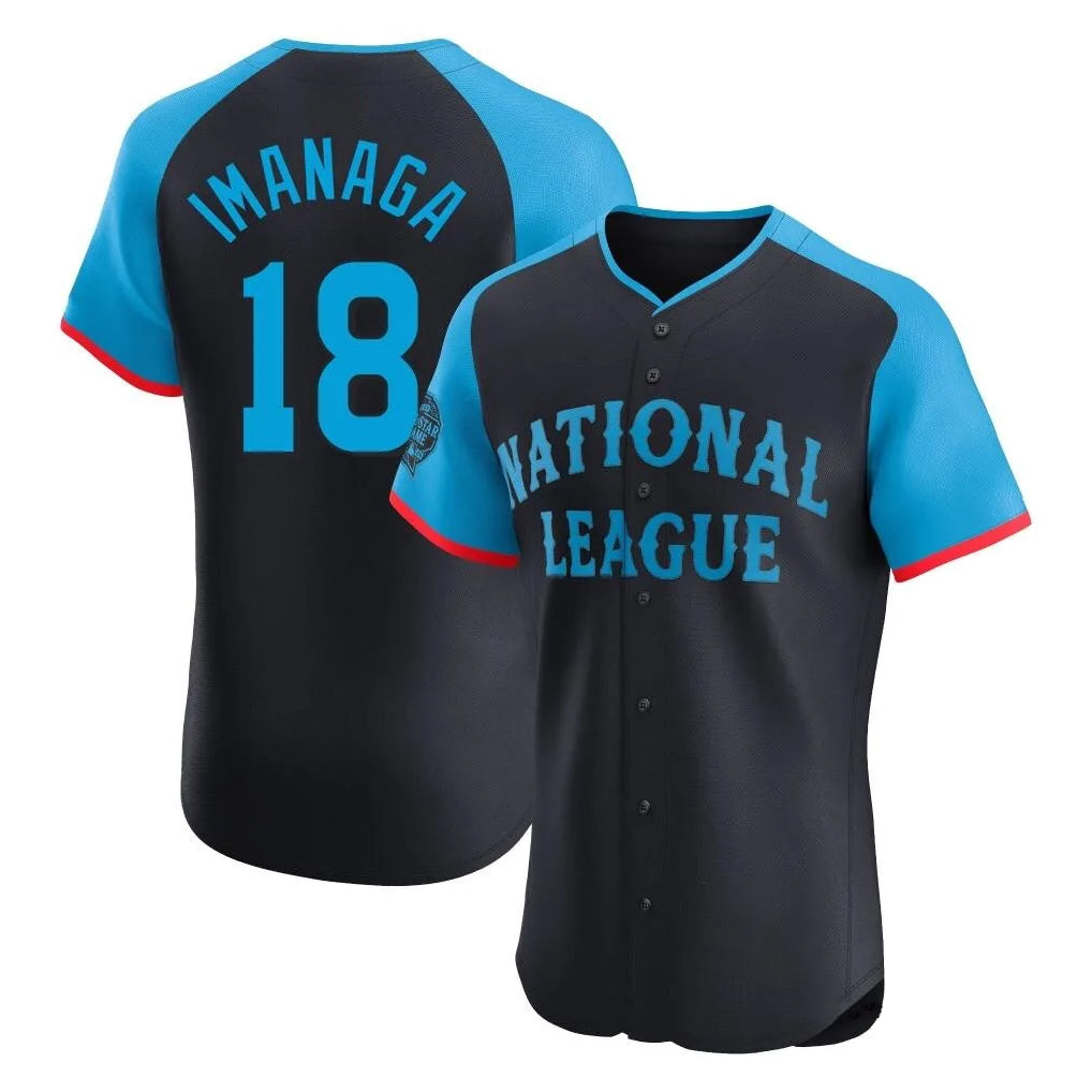 Trusc C.Cubs #18 Shota Imanaga Player Navy National League All-Star Limited Elite Game Home Stitched Jerseys