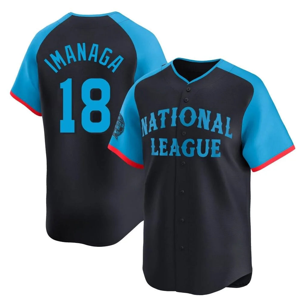 Trusc C.Cubs #18 Shota Imanaga Player Navy National League All-Star Limited Home Stitched Jerseys