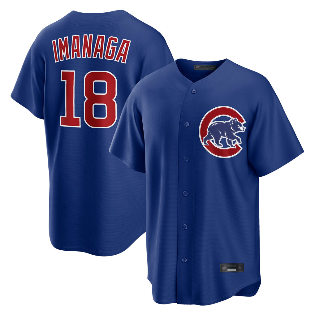 Trusc C.Cubs #18 Shota Imanaga Player Royal Home Game Stitched Jerseys