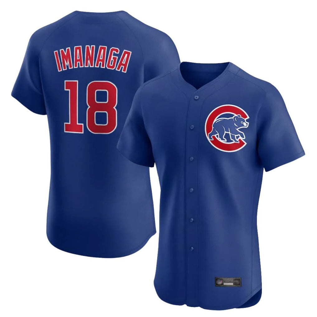 Trusc C.Cubs #18 Shota Imanaga Player Royal Limited Elite Home Stitched Jerseys