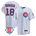 Trusc C.Cubs #18 Shota Imanaga Player White 150th Anniversary Home Game Stitched Jerseys