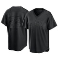 Trusc C.Cubs #23 Ryne Sandberg Player Black T-shirt Home Game Stitched Jerseys