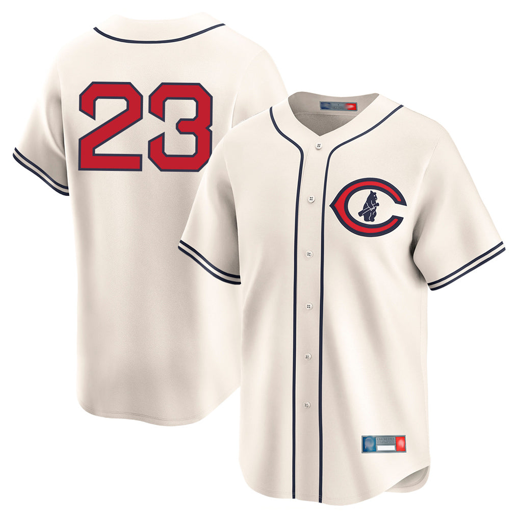 Trusc C.Cubs #23 Ryne Sandberg Player Cream Field of Dreams Limited Home Game Stitched Jerseys