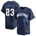 Trusc C.Cubs #23 Ryne Sandberg Player Navy City Connect Limited Home Stitched Jerseys