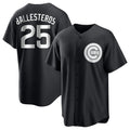 Trusc C.Cubs #25 Mois¡§|s Ballesteros Player Black Game Stitched Jerseys