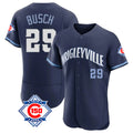 Trusc C.Cubs #29 Michael Busch Player Navy City Connect 150th Anniversary Limited Elite Home Stitched Jerseys