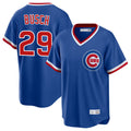 Trusc C.Cubs #29 Michael Busch Player Royal T-shirt Cooperstown Collection Limited Stitched Jerseys