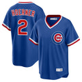 Trusc C.Cubs #2 Nico Hoerner Player Royal T-shirt Cooperstown Collection Limited Stitched Jerseys