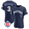 Trusc C.Cubs #3 Alex Bregman Navy City Connect 150th Anniversary Limited Elite Home Stitched Jerseys