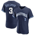 Trusc C.Cubs #3 Alex Bregman Navy City Connect Limited Elite Home Stitched Jerseys