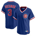 Trusc C.Cubs #3 Alex Bregman Royal T-shirt Cooperstown Collection Limited Stitched Jerseys