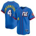 Trusc C.Cubs #4 Pete Crow-Armstrong Player Blue National League All-Star Edition Limited Stitched Jerseys