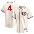 Trusc C.Cubs #4 Pete Crow-Armstrong Player Cream Field of Dreams Limited Home Game Stitched Jerseys
