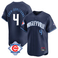 Trusc C.Cubs #4 Pete Crow-Armstrong Player Navy City Connect 150th Anniversary Limited Home Stitched Jerseys