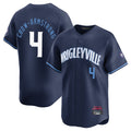 Trusc C.Cubs #4 Pete Crow-Armstrong Player Navy City Connect Limited Home Stitched Jerseys