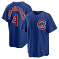Trusc C.Cubs #4 Pete Crow-Armstrong Player Royal Home Game Stitched Jerseys