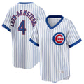 Trusc C.Cubs #4 Pete Crow-Armstrong Player White T-shirt Cooperstown Collection Limited Stitched Jerseys